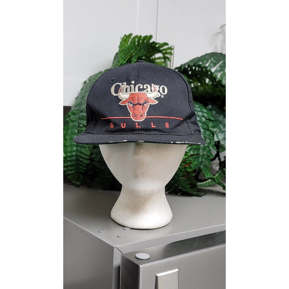 Vtg Chicago Bulls Snapback Hat NBA